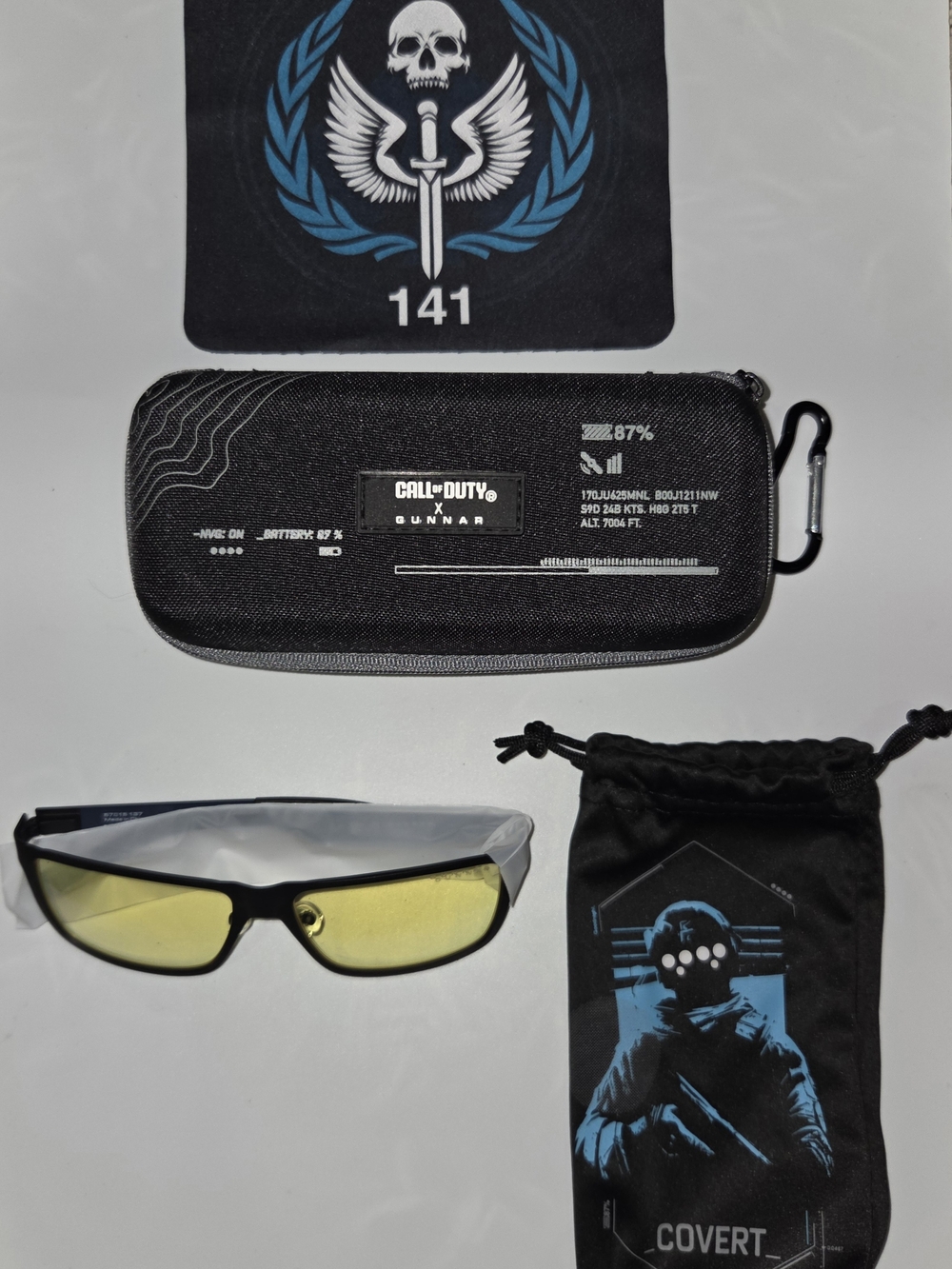 GUNNAR X Call of Duty MW Covert Edition Premium Gaming & Computer Glasses - NEW